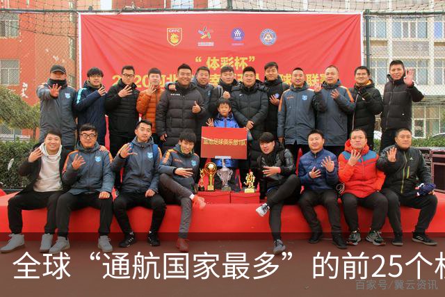 全球“通航国家最多”的前25个机场
